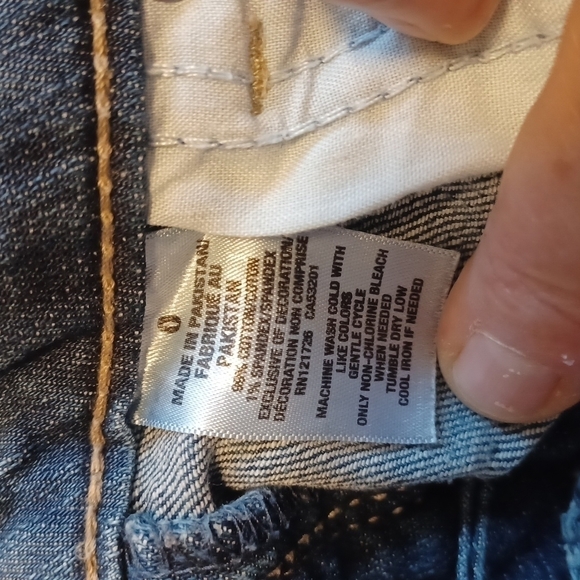 Aeropostale midi jean shorts S 0 good condition - Picture 11 of 11